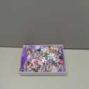 500 Pieces Puzzle for Adults - Vintage Paint Hummingbird Flower Puzzles - Stained Glass Birds Puzzle 500 Piece with Letters on Back Dust-Free,Fun Family Game,Gift for Men Women Seniors 20.5 x 15 in