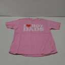 I Heart Hot Dads Mens T-Shirts.(L)