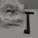 6 Pcs Heavy Duty Shelf Brackets 12 Inch Wall Mounted Industrial Metal Shelving Supports with Lip