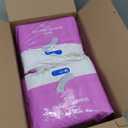 Amazon Basics Incontinence Pads for Women Long, Bladder Control, Postpartum, Moderate Absorbency, Unscented, 108 Count (2 Packs of 54)
