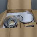 KoKo&Yukina 10" Globe Pendant Light Gold Mid Century Pendant Light Glass Globe Mid Century Modern Light Fixture Brushed Brass Finished with Milk Glass Lampshade for Dining Room Bedroom (10 inch - standard)