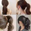 ROYHOO 20PCS Banana Hair Clips Classic Hair Comb Banana Clips Ponytail Hair Holder for Women Girls, 7 Styles