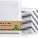 Bubble Mailers 4x8"es 9pcs | Padded Envelopes Mailers | Sealing Shipping Bags for Small Business, Shipping Envelopes with Self Sealing, Waterproof and TearProof