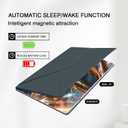 2 x Magnetic Case for Samsung Galaxy Tab S10 Ultra 2024/S9 Ultra 2023 14.6-Inch, Model SM-X920/X926B/X910/X916B Tablet with S-Pen Holder, Auto Wake/with Stand Tablet Cover, Grey