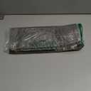 XL Water Resistant Zipper Document Holder, Fits Manila Folder, Rustic Extra Large Waxed Canvas Pouch Full Grain Leather, Inner Pockets, Carabiner, Hold Books, A4 Handouts, Travel Accessories. Olive.