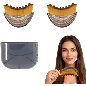 Big Yuan Lymphatic Drainage Face Massage Brush, Ergonomic Facial Contour Tool, Manual Dry Lymphatic Drainage Massager，Designed to Fit Face 2pack