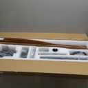 Ceiling Fans with Lights and Remote Control, 72 Inch Outdoor Ceiling Fan with Light, 3 Downrods, ETL Listed, 3 Blades and 6 Speed Large Ceiling Fans Quiet DC Motor for Patio Farmhouse (Walnut Wood)