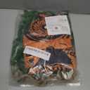 Kids Boys Halloween Long Sleeve T-Shirts Pants Cosplay Suits Christmas Costume With Leaf Skirts (130 (7-8 years), Brown)