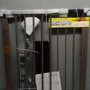 Cumbor 29.7-46" Baby Gate for Stairs, Mom's Choice Awards Winner-Auto Close Dog Gate for the House, Easy Install Pressure Mounted Pet Gates for Doorways, Easy Walk Thru Wide Safety Gate for Dog, Brown