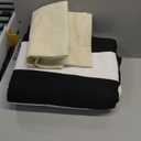 Black and White Striped Rug 4x6 Cotton Woven Farmhouse Indoor Outdoor Area Rug Washable Front Porch Decor Carpet for Living Room Bedroom Dining Room Patio