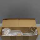 sungwoo 4PCS Glass Cups with Bamboo Lids and Straws, 16OZ Ice Coffee Cup, Drinking Cup set with Wooden Lids, Home Essential Glass Tumblers for Beer, Cocktail, Tea and Latte Clear