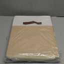 Large Toy Storage Box with Lid, Sturdy Toys Storage Chest Bin Organizer Basket with Dividers for Kids, Boys, Girls, Nursery, Closet, Bedroom, Playroom 25"x13" x16" (Beige and White)