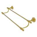 Allied Brass RW-72/24-PB Retro Wave 26 Inch Double Towel Bar, Polished Brass Source: Allied Brass 