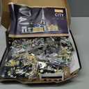 JXRLMB Paris Skyline Architecture Adult Building Blocks Set 3680PCS with Eiffel Tower and The Louvre Assembly Collection Micro Bricks 3D Model for Teens Age of 14+