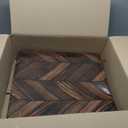 Core Tarps Extreme Heavy Duty 20 Mil Tarp Cover, Waterproof, UV Resistant, Rip and Tear Proof, Poly Tarpaulin with Reinforced Edges for Roof, Camping, Patio, Pool, Boat (Brown Wood/Black 12 X 20)