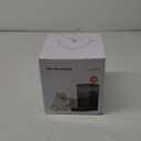 WOPET Automatic Cat Feeder, 5G WiFi Automatic Dog Feeder with APP Control for Remote Feeding, Cat Food Dispenser with Low Food Sensor and Voice Recorder,Up to 10 Meals Per Day for Cats and Dogs (Black)