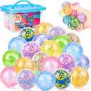 36 Pack Stress Balls Set, Squishy Stress Ball Foam Fidget Toys, 1.4 inches