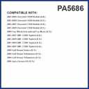 PG Engine Air Filter PA5686 | Fits 2003-2009 GMC C5500 Topkick, 2003-2006 Chevrolet C4500 Kodiak, 2003-2007 C5500 Kodiak, 2003-2007 GMC C4500 Topkick