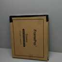 14x17 Diploma Frame with Black/Gold Mats for 11x14 Certificate, Black