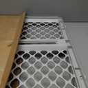 MYPET Universal Pet Gate: 26 - 42 Wide Dog Gate for Doorways with Pressure Fit or Swinging Door Hardware Mounting Types Included: 26" Tall; Gray