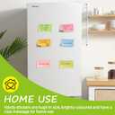 1920 Sheets 3 in x 5 in Large Sticky Notes, 76 x 127 mm 6 Pads Assorted Self-Stick Pads for Notebook,Office,School and Home,80 Sheets/Pad (24 Pads Brillant)