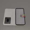 LUHOURI for iPhone 16 Plus Case Wallet - Wireless Charging Compatible Detachable Flip Folio Leather Cover - RFID Blocking 4 Card Slots - Protective Phone Case for Women - Vintage Magnolia Flowers