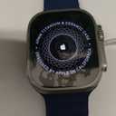 Apple Watch Ultra 2 [GPS + Cellular, 49mm] - Titanium Case with Blue Ocean Band, One Size (Premium)