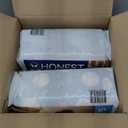 The Honest Company Comfort Dry Overnight Diapers, Up to 12 Hours Protection, Hypoallergenic, Cozy Cloud + Star Signs, Club Box Size 5 (27+ lbs), 40 Count