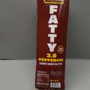 FATTY Smoked Pork Meat Sticks Raised Without Antibiotics, Pepperoni Flavor, 21g Protein Per Stick, 3 oz. (Pack of 20) BB Date : 03/03/2026