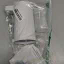 Electric Laundry Detergent Dispenser Pump, One-Press 15-75ml, Fast Dispense from-Large-Container, Rechargeable 2Ah, No-Spill, for Liquid Soap, Fabric Softener, Laundry Room Organization (White)