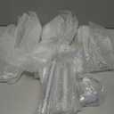 Tessco for you 160 Pcs Mini Appetizer Plates Dessert Cups Spoons Forks Set Dessert Containers Assorted Shape Plastic Parfait Cups Disposable Spoon Forks for Party Serving (Clear)