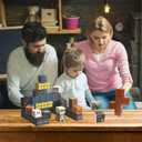 Magnetic Blocks Kids Skeleton Toy Spooky Town Building Blocks Halloween Themed Toys (1 inch)