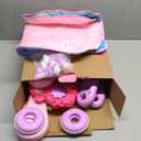 Move2Play, 4-in-1 Baby Play Mat & Activity Center Gym | Walker | Infant Toy for Tummy Time | Birthday Gift for 3, 4, 5, 6, 7, 8, 9, 10, 12 + Month Old Boys & Girls (Pink) (Unicorn)