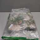 jinchan Elora 4ft Floral Round Rug for Entryway Washable Kitchen Rug Vintage Romance Design Non Slip Indoor Doormat Lightweight Low-Profile Throw Carpet for Living Room Dining Room Bedroom, Green