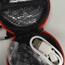 New bee Bluetooth Earpiece V5.0 Wireless Handsfree Headset with Microphone 24 Hrs Driving Headset 60 Days Standby Time for iPhone Android Samsung Laptop Trucker Driver (Black)