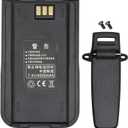 MD380 Battery with USB C Charging 4000mAh [2025 New Version] for TYT Tytera Retevis RT3 RT3S MD-UV380 MD-380U MD-380V MD-380GPS MD-446 Battery and Belt Clip (1)