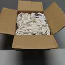 Mkono Macrame Plant Hangers Set of 4 Indoor Hanging Planter Basket Wall Decorative Flower Pot Holder with 4 Hooks for Indoor Outdoor Home Decor Gift Box, Ivory