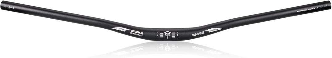 31.8 Bike Handlebar - 25mm, 55mm, 70mm, 90mm,120mm Riser Handlebar - 780mm Aluminium Alloy Mountain Bike Bicycle Handlebars (31.8-25mm Rise)