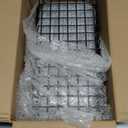 zjdbset 4Pcs Large Slatwall Baskets Ventilated Metal Slatwall Basket Mounted Storage Baskets Hanging Slatwall Accessories for Shops,Rooms,Garage Storage Display on Slatwall Panels