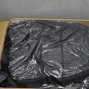 10L0L Universal Golf Cart Enclosure Compatible with EZGO and Club Car Models, 2-Passenger Golf Cart Waterproof 420D Material Windproof Transparent on 2 Sides (Black)