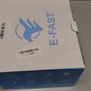 E-FAST 25A Battery Charger, 12/24V All in One Lifepo4 Lead Acid Car Battery Charger, Automotive Jump Starter, Upgraded Trickle Charger, Battery Maintainer for Car Truck Motorcycle Lawn Mower Boat