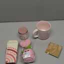 Teacher Appreciation Gifts for Women 7 Pcs, Christmas End of Year Thank You Gifts for Teachers Basket for Birthday, Graduation, Retirement, Back to School (Pink)