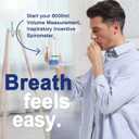 Breathing Exercise Device for Lungs, Exerciser, OneBall Design for Gentle Breathing Training & Recovery Support, Easy to Clean