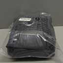 ChrisDowa Room Divider Curtain 84 Inches Long, Wide Blackout Sliding Door Curtain for Bedroom, Room Darkening Privacy Window Curtain for Patio Door (1 Panel Set, Dark Grey, 100 x 84 Inch)