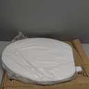 Bemis 170 Durable Plastic Toilet Seat, Elongated, White