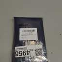 Lecloud Blue Valances for Windows 1 Piece, Faux Linen Textured Short Kitchen Curtain for Small Windows with Dual Rod Pocket, Window Valance Curtain for Living Room Bedroom Cafe, 60" W x 14" L