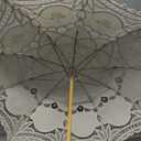 Handmade Lace Parasol Umbrella, Ivory, Victorian Style, 32 Inch
For Wedding, Bridal Party, Photo Props