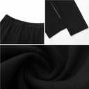 5PCS Stretchy Footless Girls' Leggings: Easy Pull-On Warm Tights 4-12 Year Olds Comfortable Heel-Free All-Day for 4-5Years