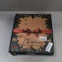 PUHONG Christmas Decoration Star Lights Outdoor,320 LED 16.4Ft Christmas String Lights[8 Modes & Waterproof] for Halloween Xmas New Year Holiday(Iron) (White)