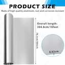 Aluminum Flashing Roll 30" x 10', Waterproof Metal for Roof Repair, Silver